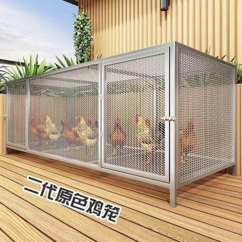 厂家直销鸡笼家用鸭鹅兔笼防鼠黄鼠狼笼子加密加厚养殖小鸡鸡笼子