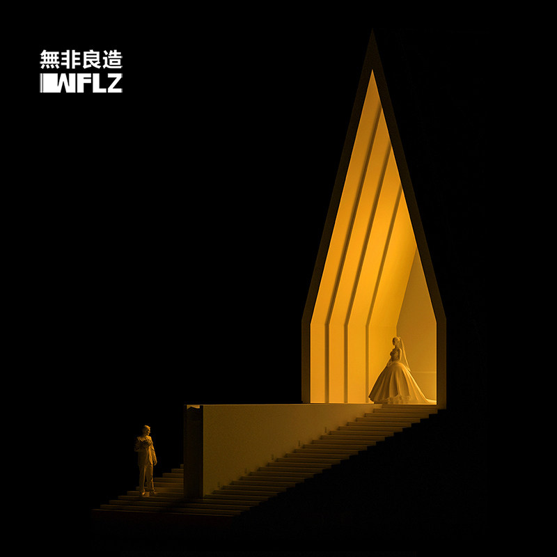 無非良造/丘比特之光水泥小夜灯桌面创意台灯摆件伴手礼结婚礼物