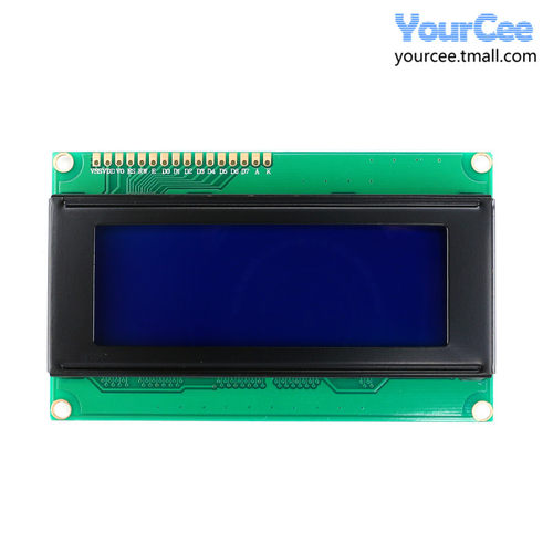 2004A液晶屏 蓝屏黄绿屏J204A字符显示液晶模块20*4 5V LCD/LCM
