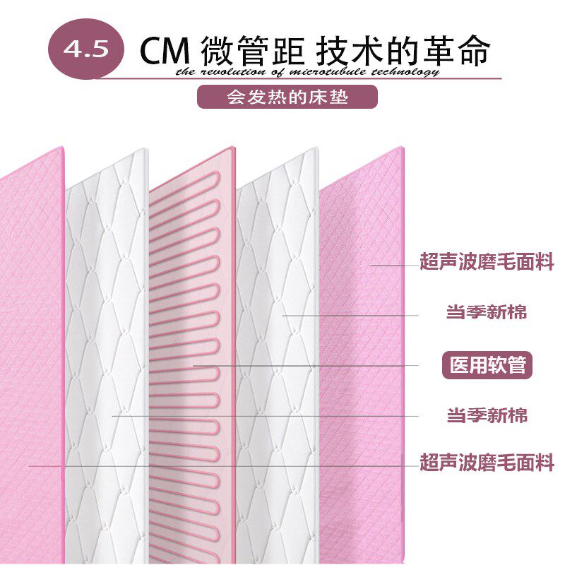 鹤森水暖毯电热毯炕床垫水循环静音加热床可调温家用安全单双人