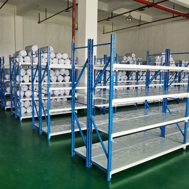 层载100公斤仓库厂房可调节铁架子电商仓储轻中型可拆卸层板货架