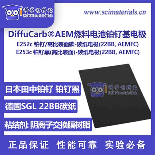 DiffuCarb? E252c E253c AEM燃料电池 田中铂钌 德国SGL碳纸电极