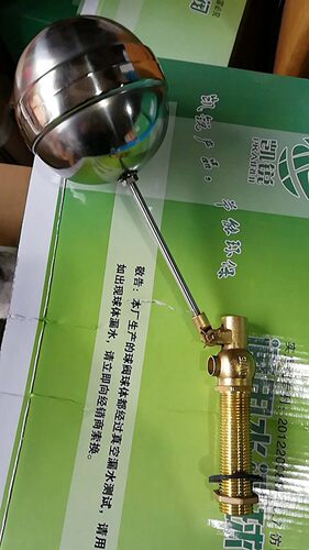 原装加长5-7公分4分浮球阀 蒸饭车 开水器 进水开关 水塔DN15