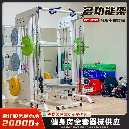 多功能综合力量运动器械飞鸟史密斯一体机商用健身房专用器材全套