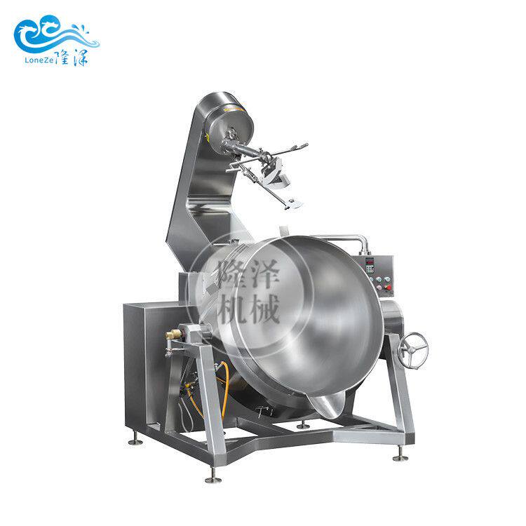 全自动行星搅拌麻辣烫锅 炒火锅底料机器 山东酱图片