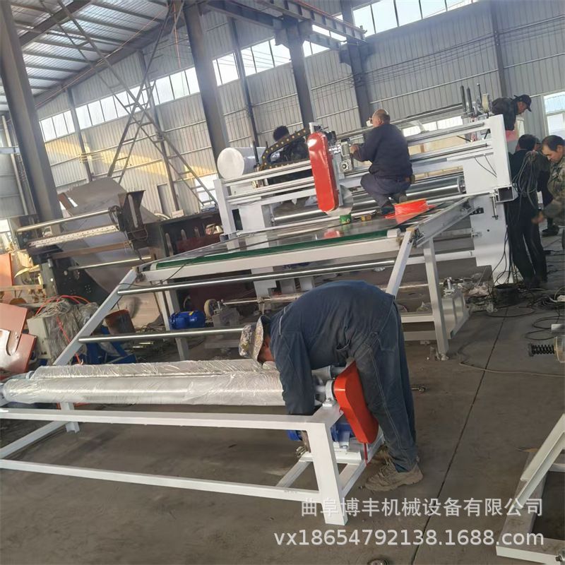 2米以上宽度床垫布料复合机 硅胶枕海绵涂胶机 毛毡百洁布上胶机