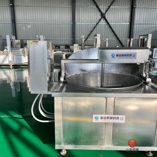 多种型号苦荞片油炸锅 红薯片全自动油炸设备自动清渣锅巴油炸锅