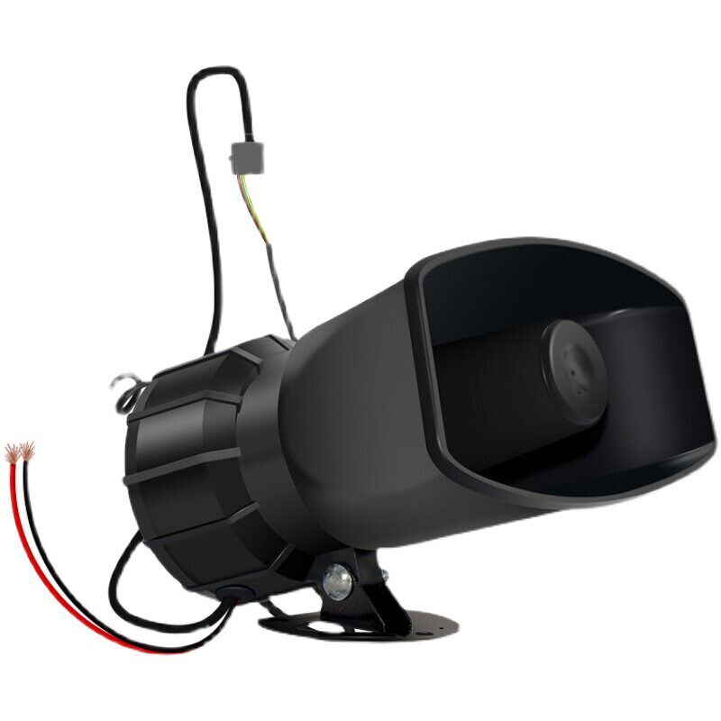车用警报器喇叭小汽12V24V改装7音喊话车载机车5音可接通大货车