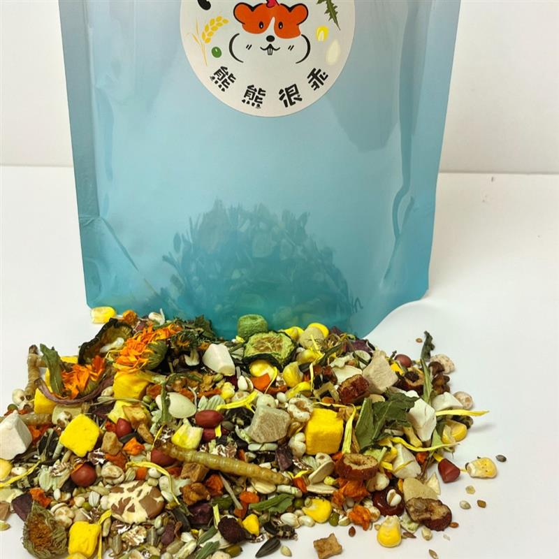 熊熊很乖自制金丝熊口粮鼠粮仓鼠全价长肉爱吃美毛仓鼠粮食推荐
