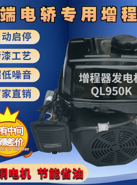 大功率免安装全自动油电两用48V60V72电动三四轮轿车增程器发电机