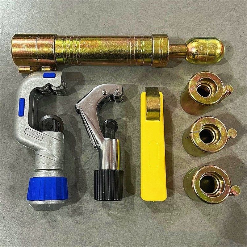 不锈钢波纹管打波器做管压边模工具箱3分4分6分1寸平口器割刀套装