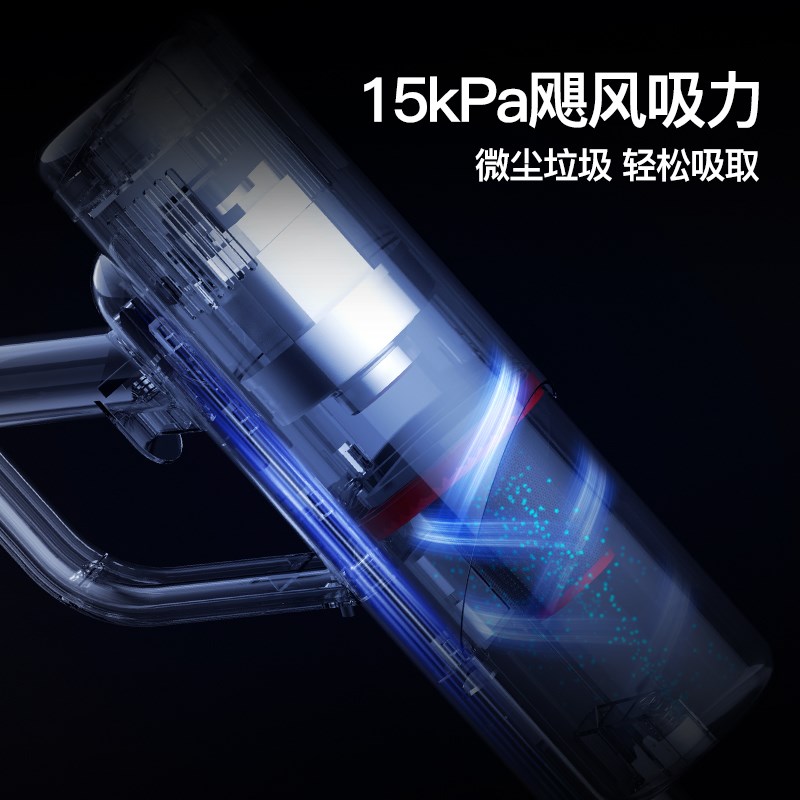 德尔玛吸尘器家用小型大吸力手持猫毛地毯除尘大功率轻量型随手吸