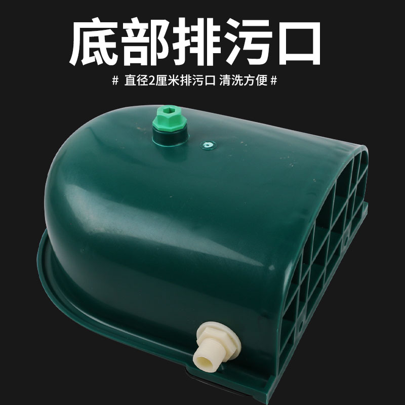 加厚牛用饮水碗不锈钢浮球水碗饮水器牛马羊饮水槽自动喝水碗