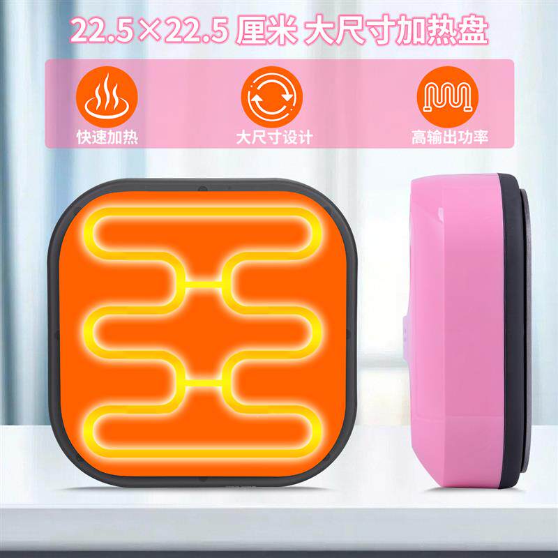 Karving新款粉色拼豆热转印烫画机便携式大中型压烫机