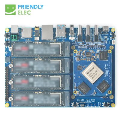 友善CM3588Plus核心板套件16+256,,RK3588开发板,4xPCIe3.0支持8K