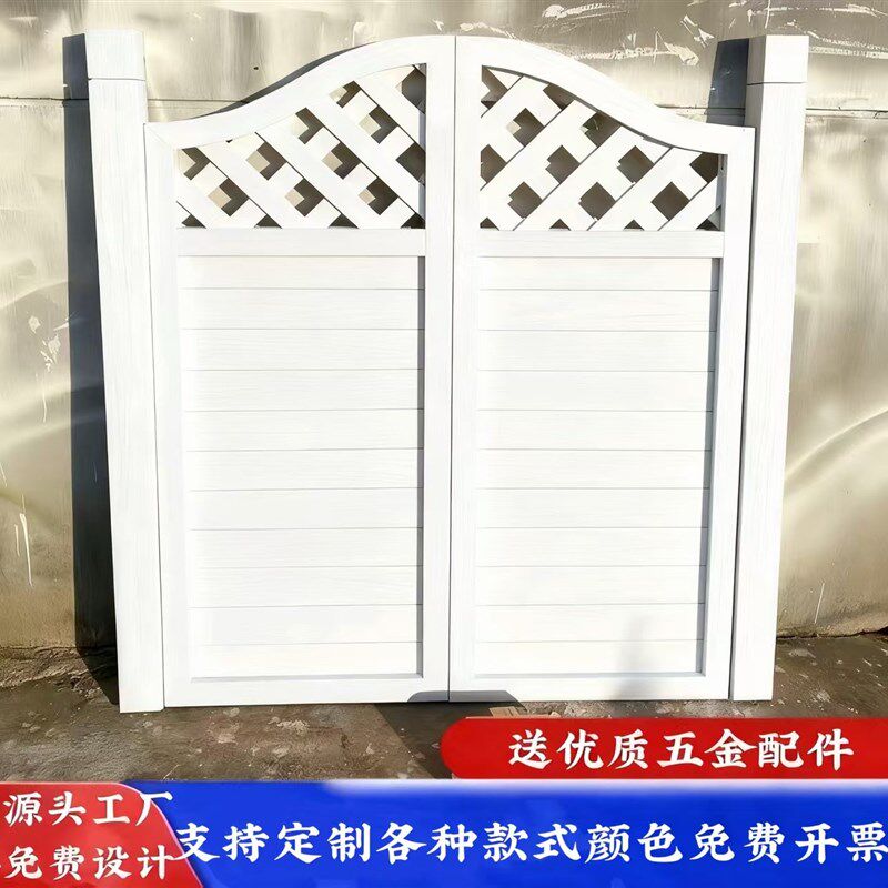 防腐木门庭院木栅栏门花园门小门篱笆门半腰门户外围栏室内院子门