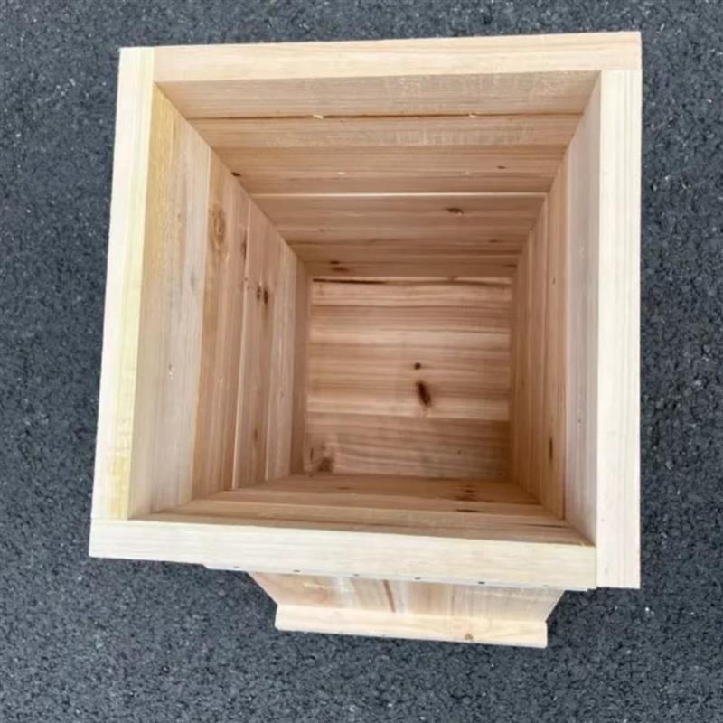 养蜂专用五层杉木蜂箱中蜂格子箱诱蜂箱诱蜂桶全套土养箱巢蜜箱