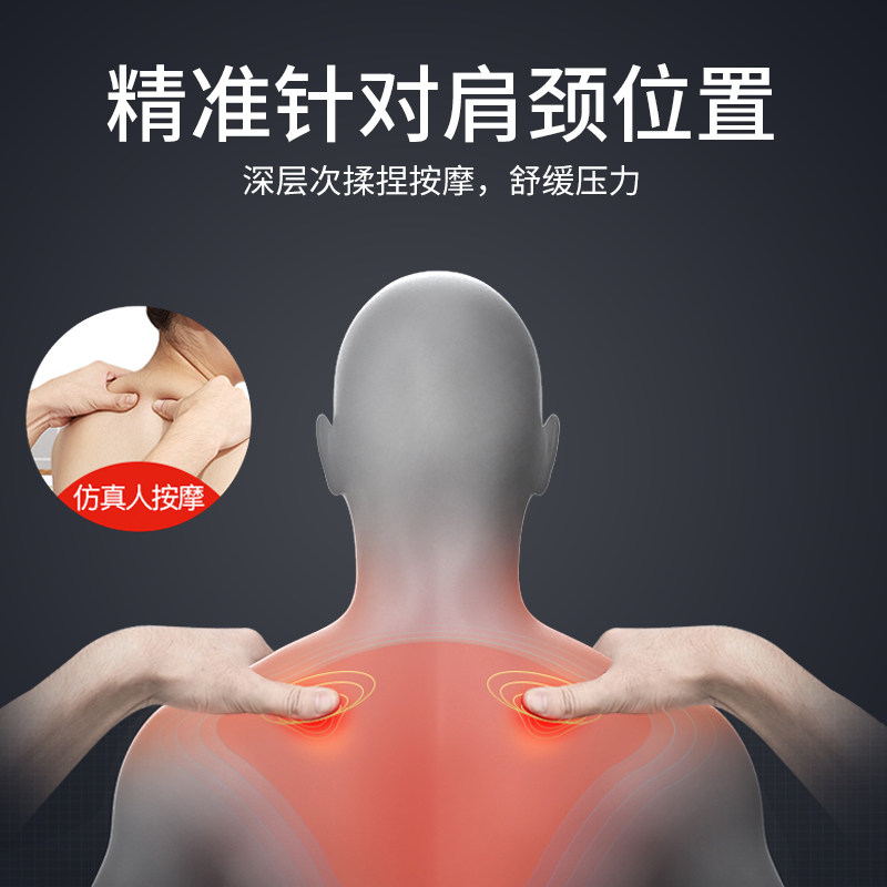 颈椎按摩枕头护颈椎助睡眠家用修复睡觉专用劲椎艾叶热敷圆护颈枕