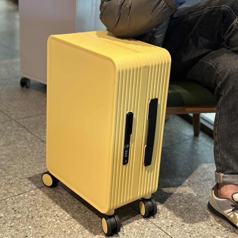 中置宽拉杆20行李箱万向轮女22登机密码箱结实旅行箱24男硬箱26寸