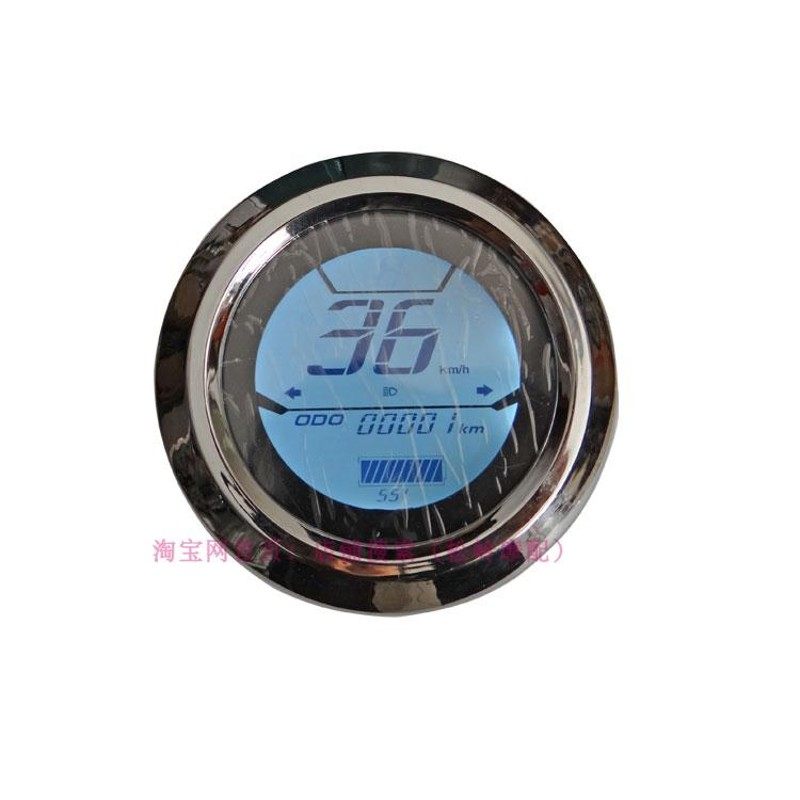 电量显示器48v60v小龟电动车液晶仪表配件誉隆欧版码表里程电瓶摩