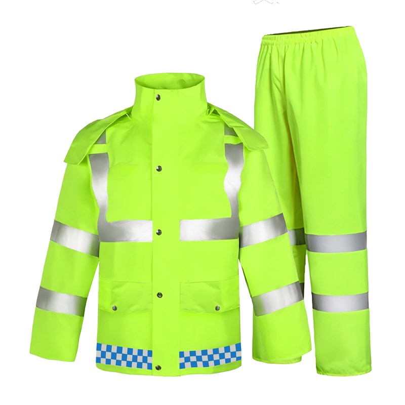 顺丰包邮反光雨衣雨裤套装交通安全服男款全身防暴雨两件式骑行群