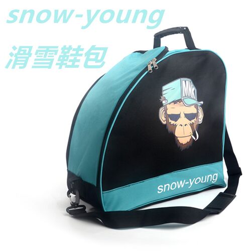 双板滑雪鞋包单板通用鞋包雪具鞋包潮流猩猩抽烟snow-young品牌