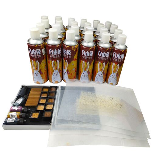 简成微宝自由兔家具维修美容补漆科技木精修自喷漆还原宝去光圈