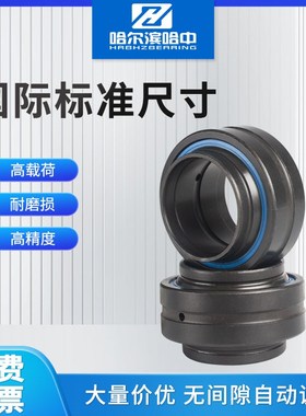 关节轴承GEEM20 25 30 35 40 45 50 60 70 80 ES-2RS 向心自润滑