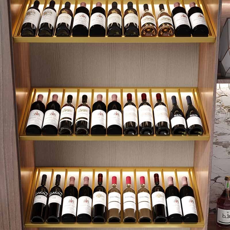 定制家用轻奢红酒架斜放悬挂摆件酒柜酒瓶架子葡萄酒金属置物架