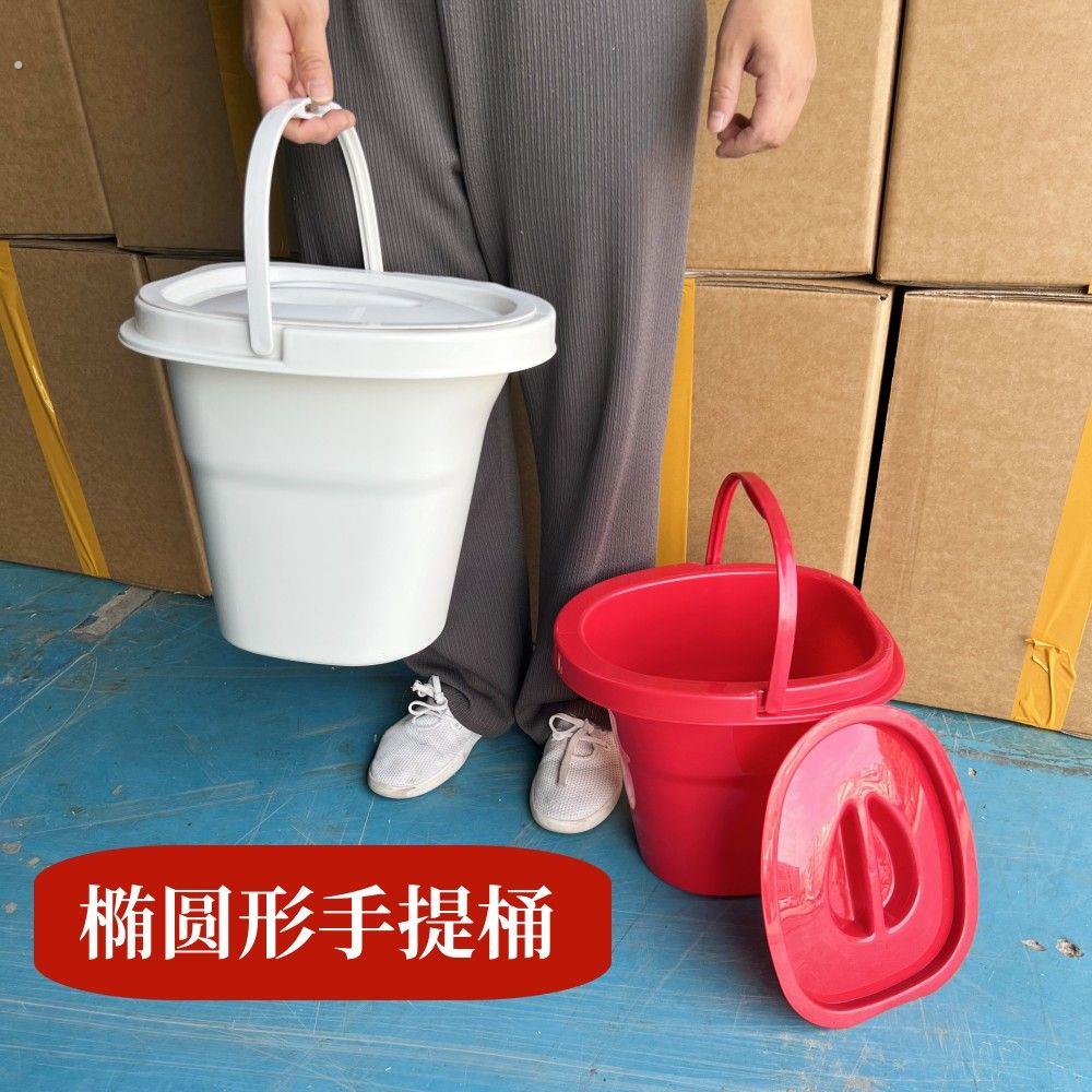 移动可携式马桶坐便器替换内桶手提式椭圆形内桶老人孕妇便盆替换