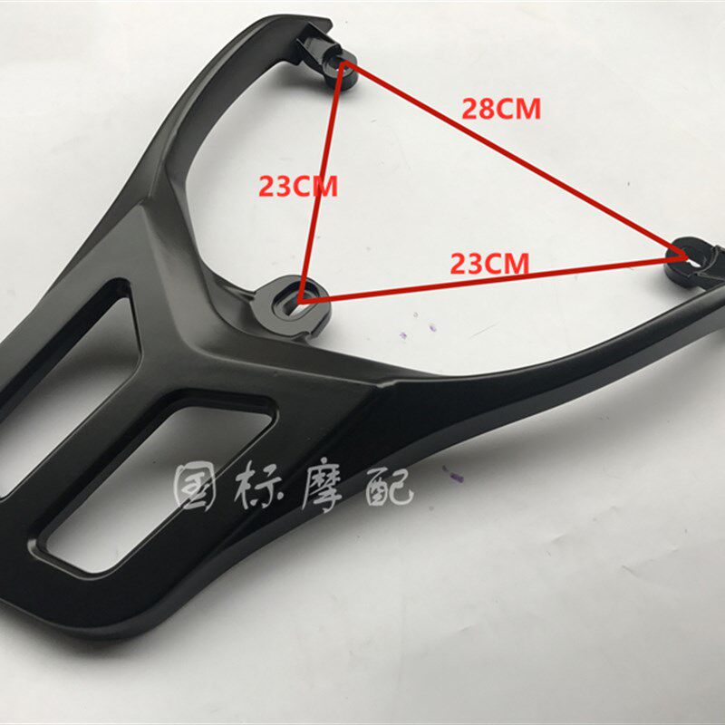 摩托车电动车尾翼 配件 鬼火一二代尾箱架 RSZ尾架 铝后货架