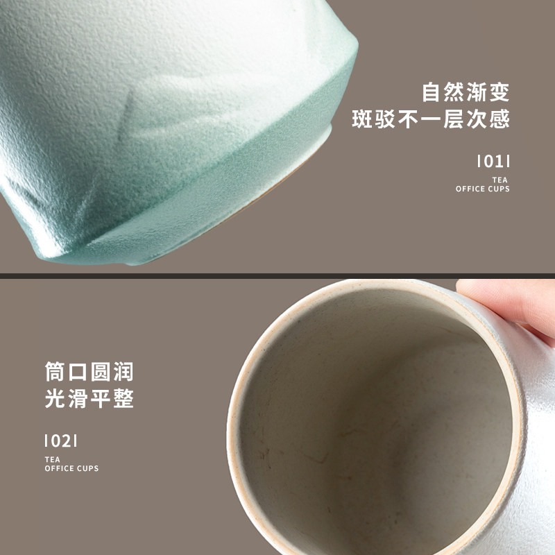 茶具配件茶道功夫茶六君子桶套装陶瓷茶艺黑檀木茶筒高档高端轻奢