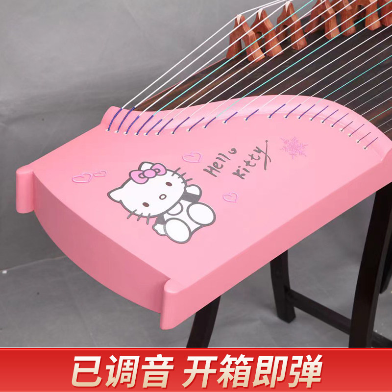 小古筝便携式迷小型21弦125古筝琴初学者入门儿童练手调音发货