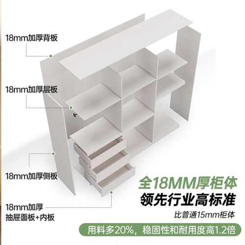 衣柜卧室家用全实木新款2024爆款儿童柜子推拉门小户型定制大衣橱