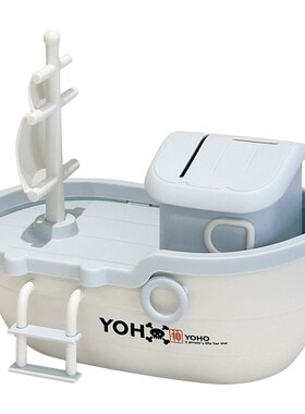 帆船存钱罐2023新款可存可取带锁大容量摆件充钱罐纸币硬币储钱罐