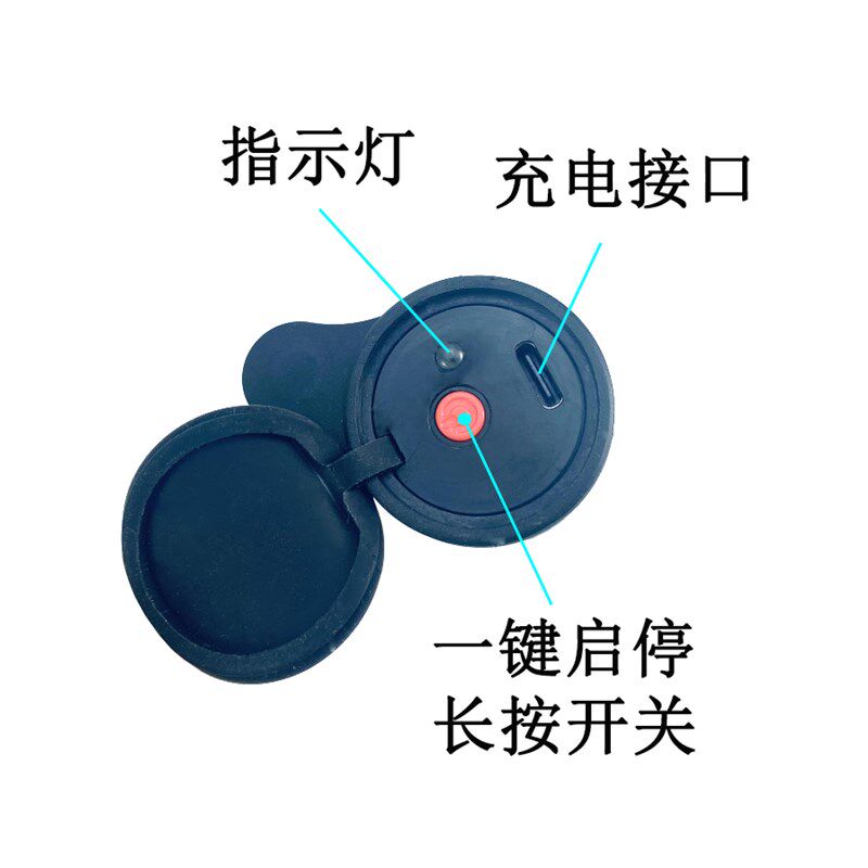 BOLLARD自行车自动电动车便携迷你金属充电打气筒高压充气泵车载