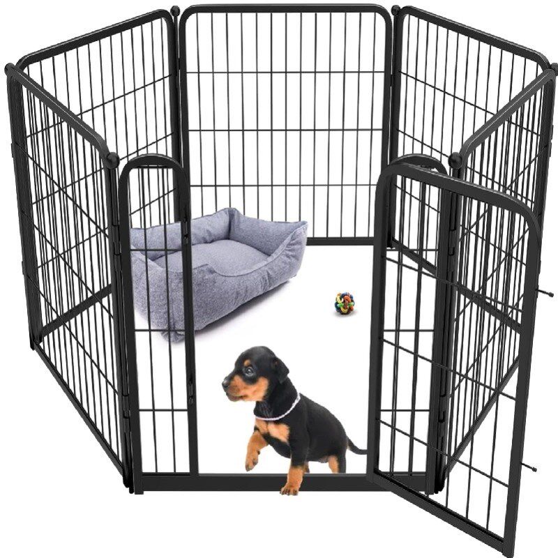 正品中大型犬室外宠物围栏小型犬兔子隔离栅栏狗室内狗围栏靠墙狗