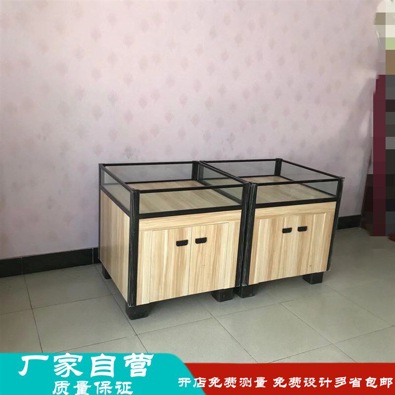 定做干果食品展示柜移动多功能货架五谷杂粮堆头米面便利店展柜