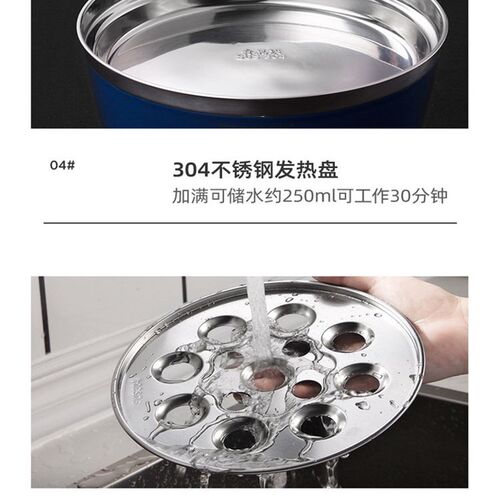 出口110v煮蛋器双层不锈钢家用小型多功能宿舍早餐机蒸蛋器鸡蛋羹
