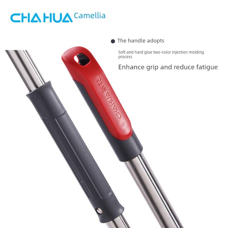 茶花拖把家用免手洗自拧水拖把懒人加强杆地拖拖布一拖净