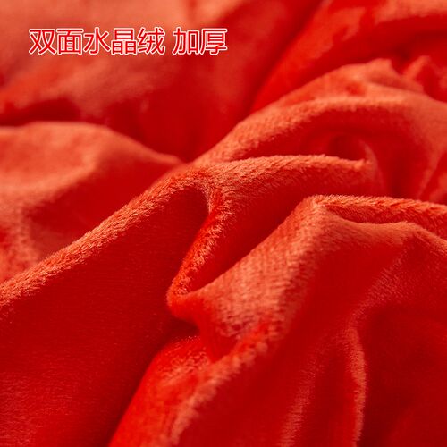 冬天加厚绒抱枕被子两用水晶绒车载靠枕沙发靠背盖被二合一折叠被