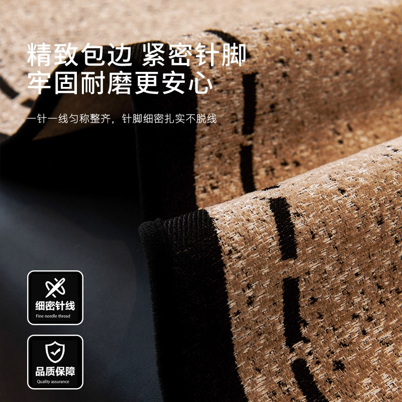 异形沙发垫四季通用2025新款雪尼尔皮沙发专用坐垫子高级感盖布垫
