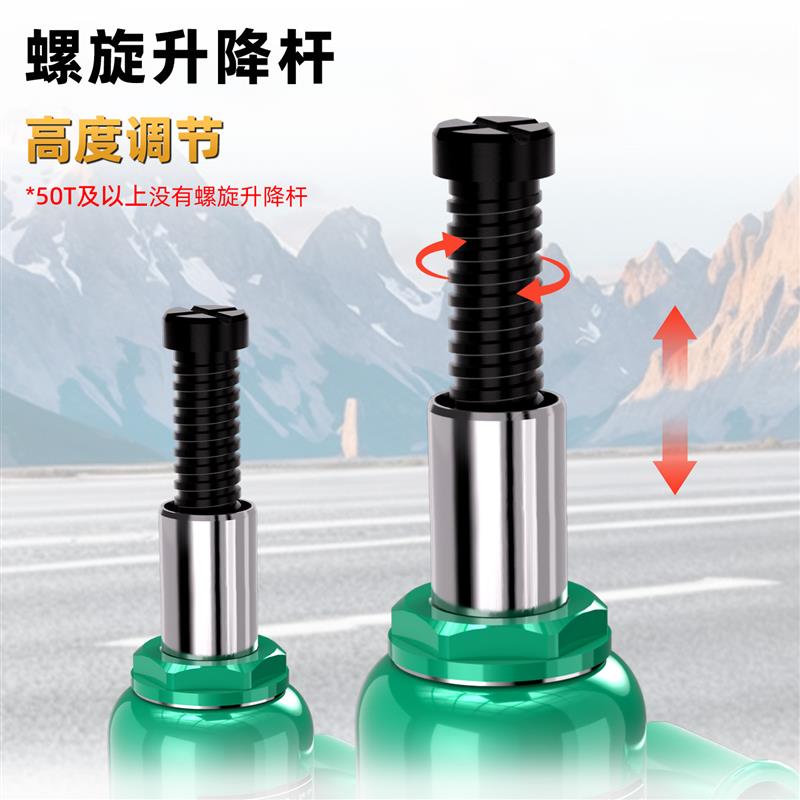液压千斤顶重型车载国标轿车小汽车专用立式工业级千斤顶3/5/8吨