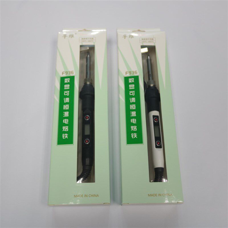 孚维 数显可调温电烙铁F936陶瓷内热式电洛铁80W可调温家用电络铁