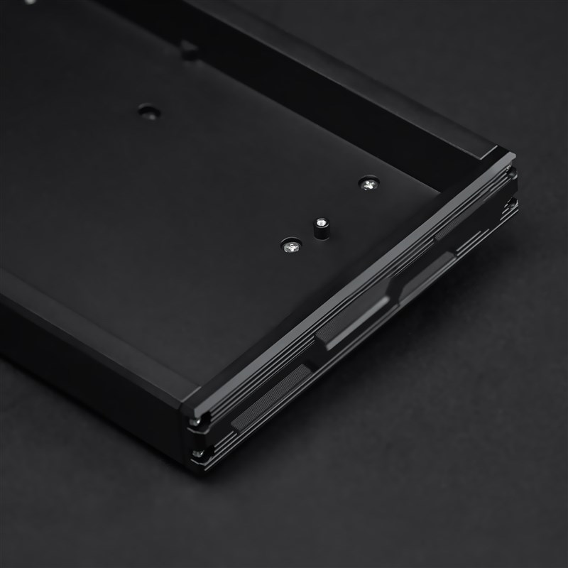 wooting60he/hev2铝合金外壳客制化黄铜铝合金壳GH60磁轴键盘外壳图片