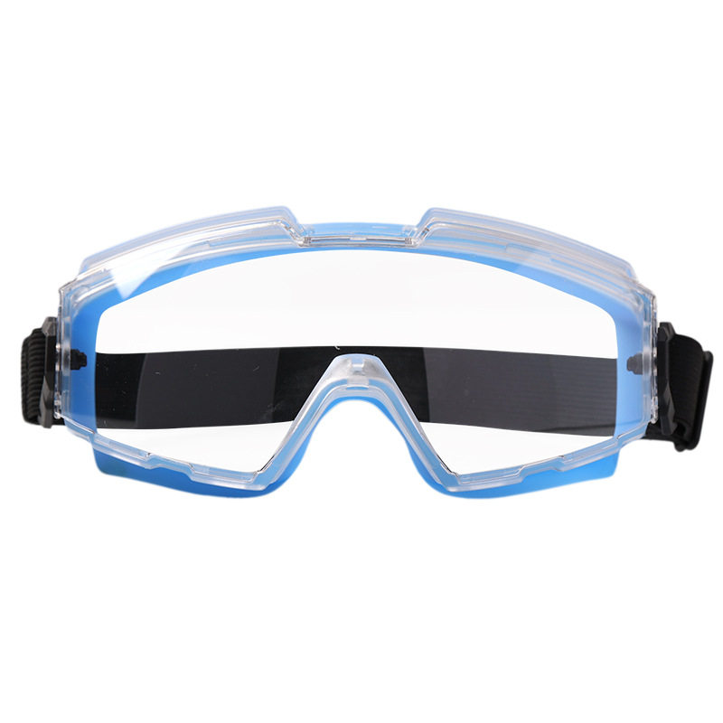 护目镜劳保防飞溅梧桐絮切洋葱工业焊接切割防护眼镜硅胶高清防雾