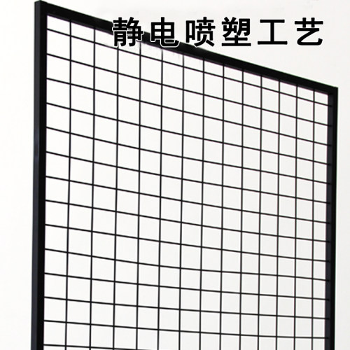 加粗网片网格挂钩铁网货架格子网架铁丝网铁格饰品学习用品展示架