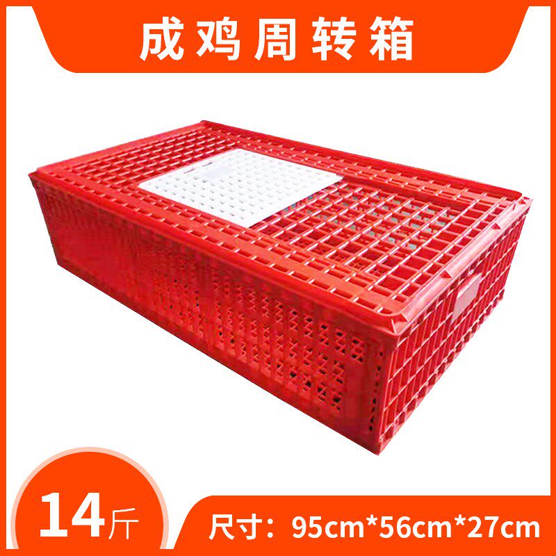 成鸡周转箱运输笼周转箱筐成鸡笼鸭笼鹅笼塑料鸡笼子鸭筐运输箱j