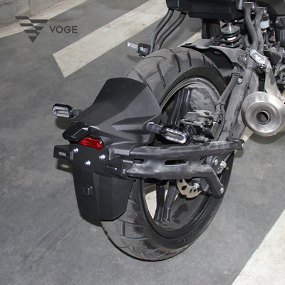隆鑫VOGE无极机车LX300AC LX300-6C改装加装加大 后挡泥板改装件
