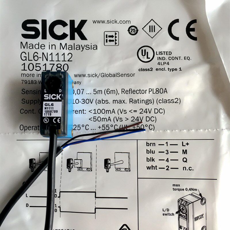 德国西克SICK光电开关GL6-N1111(不含镜片和支架),假一赔十